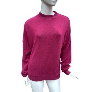 Find. Zain Oversize Knit Sweater Fuchsia Women's Size Small